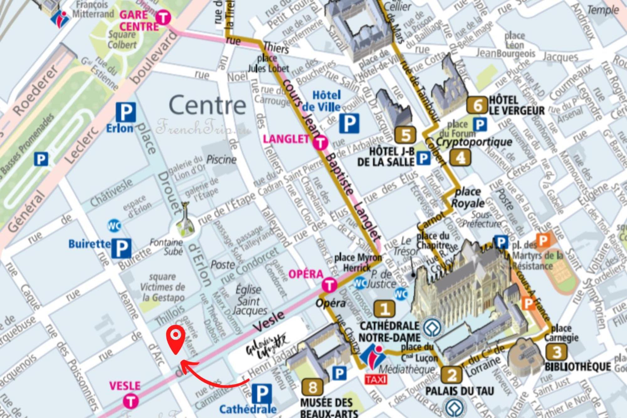 Refuge Urbain - Ideal Pro, Familles & Amis - Le Calme En Hypercentre - Wifi Haut Debit - Netflix - Machine A Laver - Gare, Cathedrale, Commerces, Restaurants & Transports En Commun A Moins De 10 Minutes A Pied Реймс Экстерьер фото
